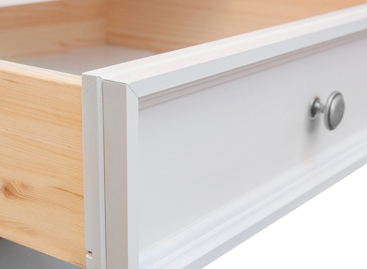 Witryna wysoka BELLUNO ELEGANTE biała - PL015B