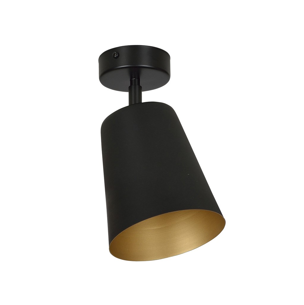 Lampa wisząca PRISM Czarny/Złoty 406/1