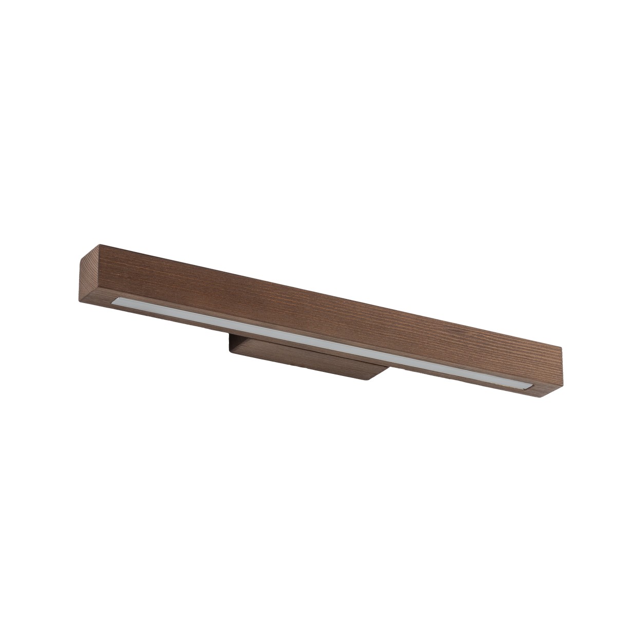 Kinkiet TEO LED 6W drewniana ciemny orzech 46x8x4cm - TK_5919