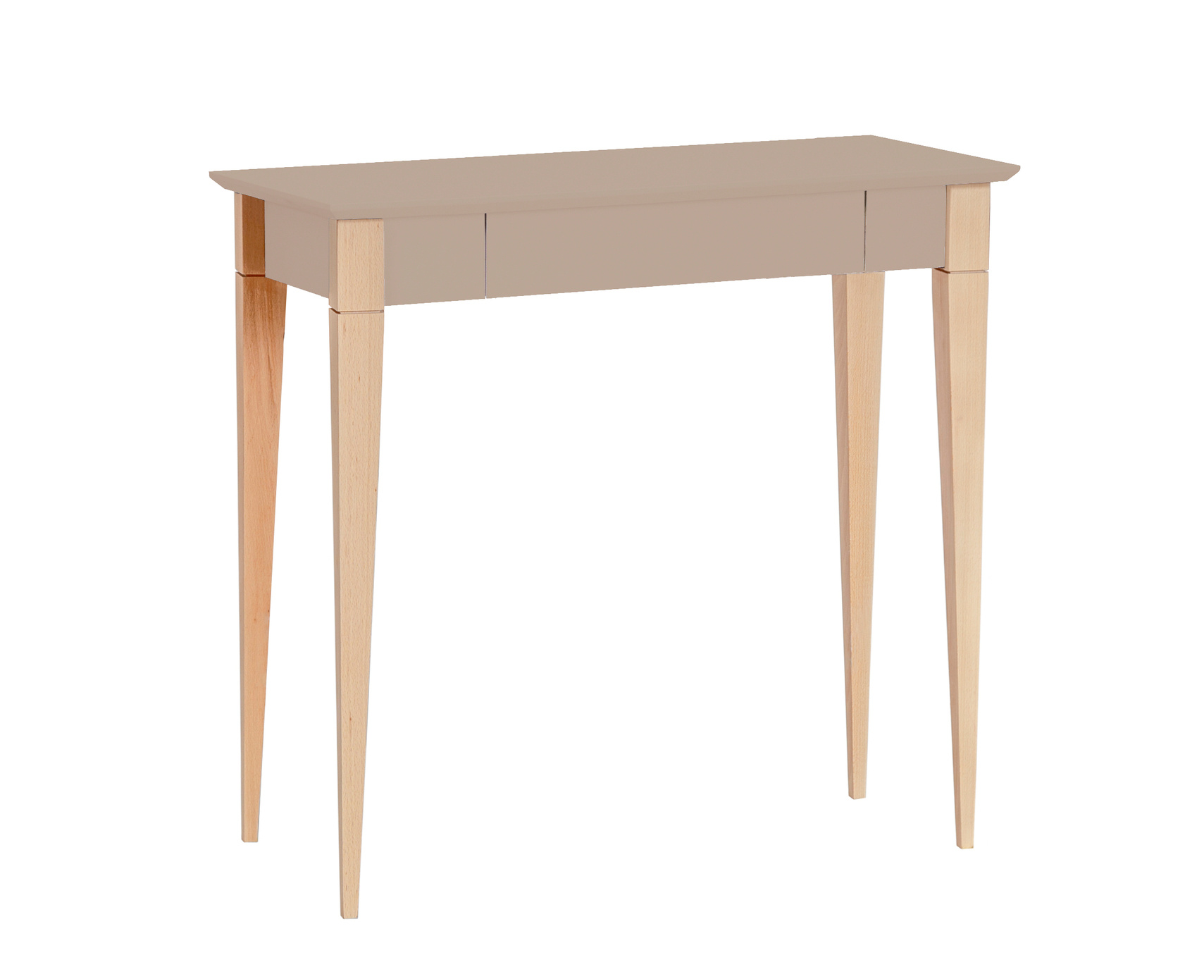 Biurko z szufladą MIMO 85x40cm cappuccino naturalny