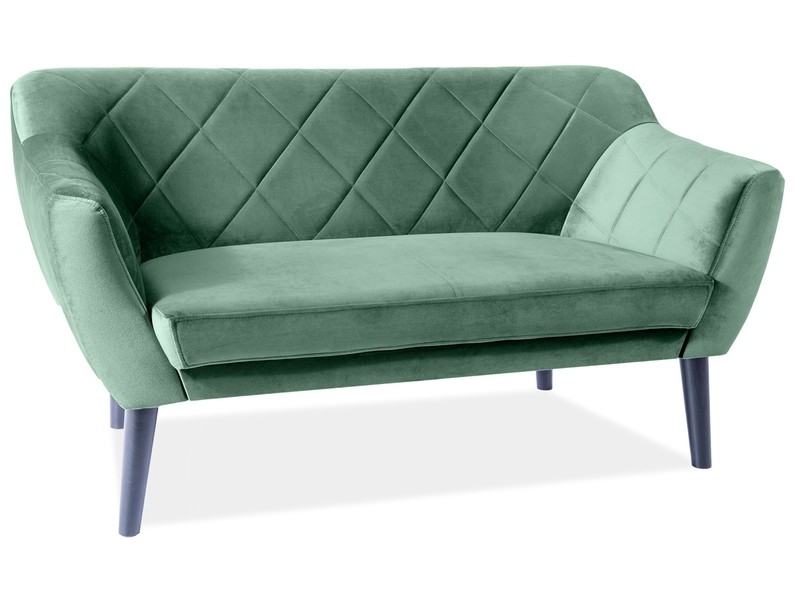 SOFA KARO 2 VELVET ZIELONY BLUVEL 78 / BUK