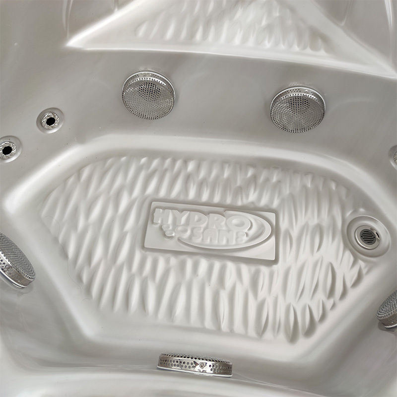 Jacuzzi ogrodowe 5-os. z hydromasażem SPA-702 230x230 cm cappuccino/brązowy - HS_SPA702-2280