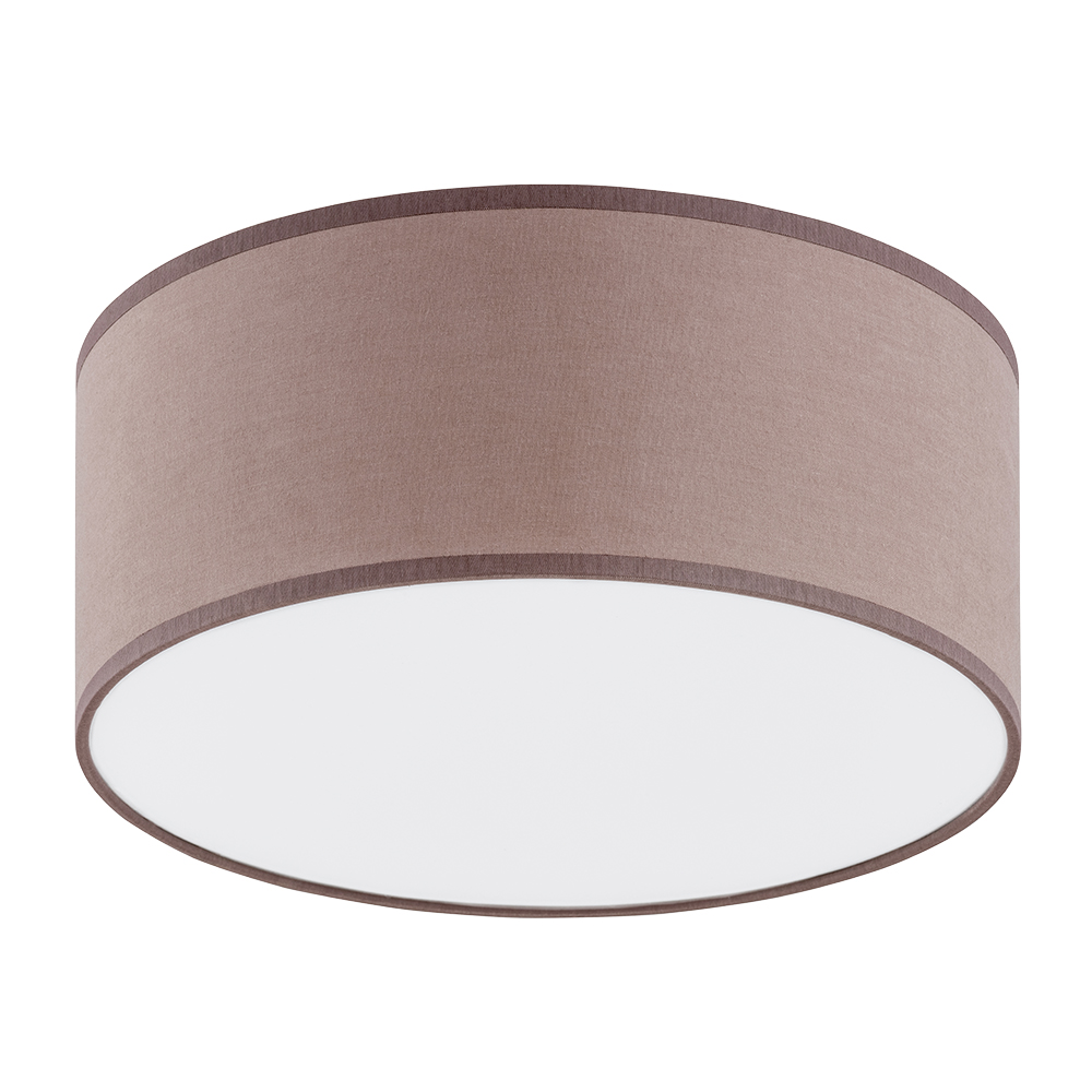 Lampa sufitowa RONDO kremowa okrągła 50x13cm - TK_3337