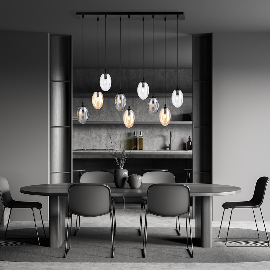 Lampa sufitowa ASTRAL Czarny 1268/9M1 - 1268/9M1