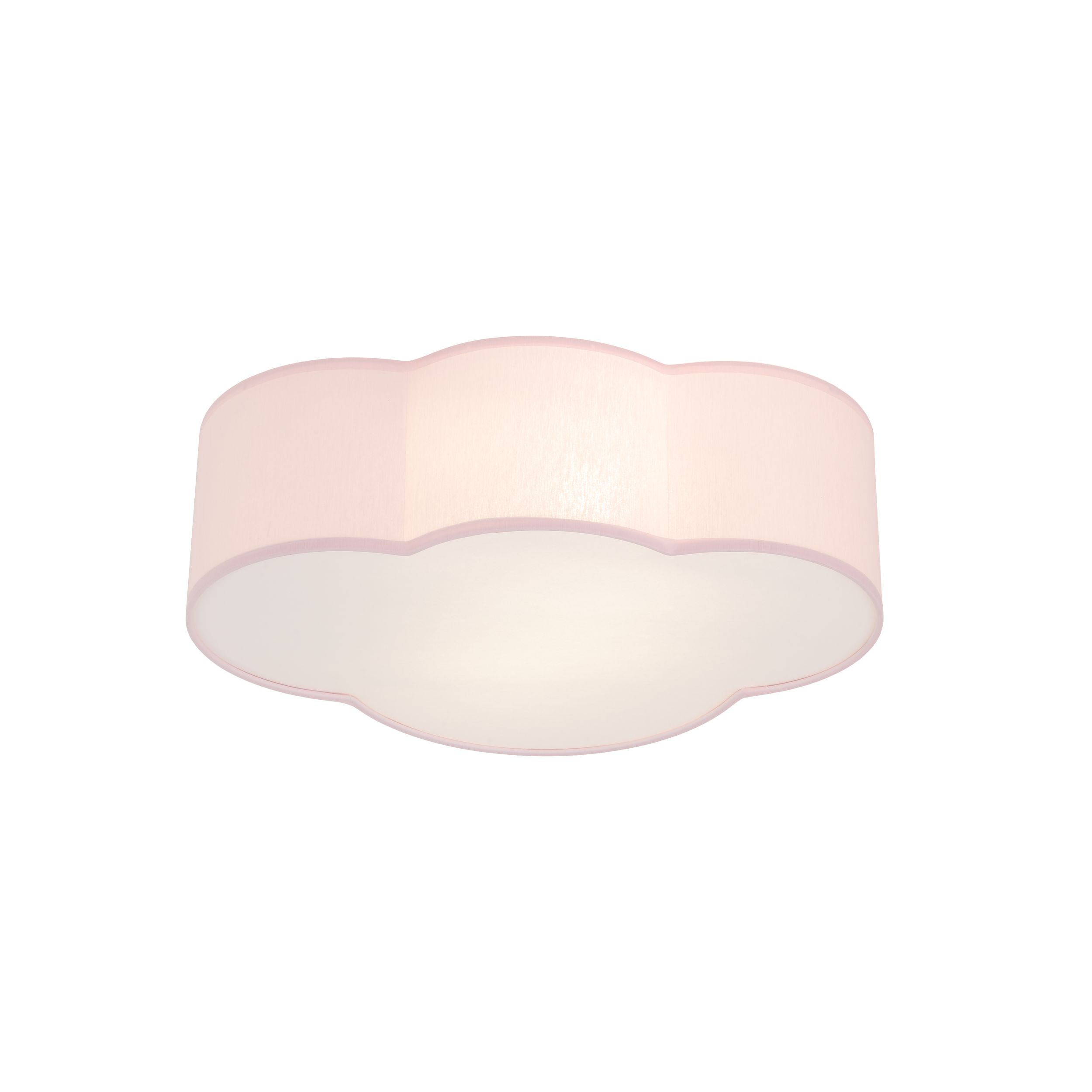 Plafon / Kinkiet CLOUD różowy pastelowy z białym 41x31x13cm - TK_6075