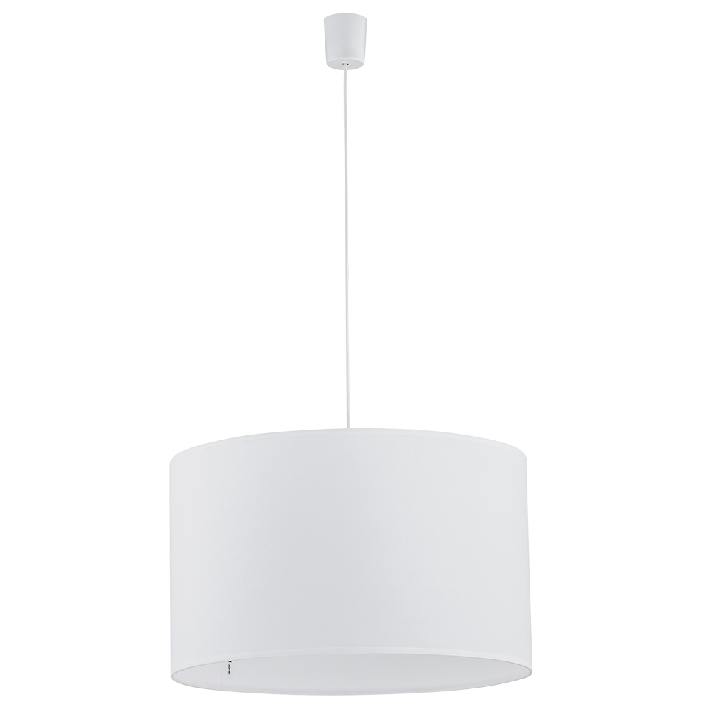 Lampa wisząca RONDO biała 120x50cm
