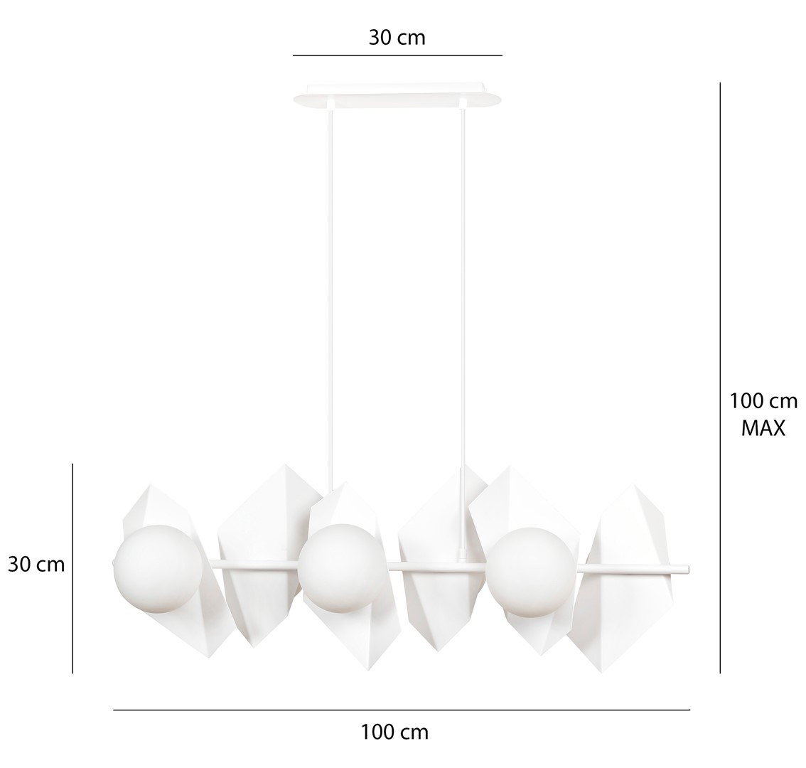 Lampa wisząca DRIFTON Biały 637/6 - 637/6