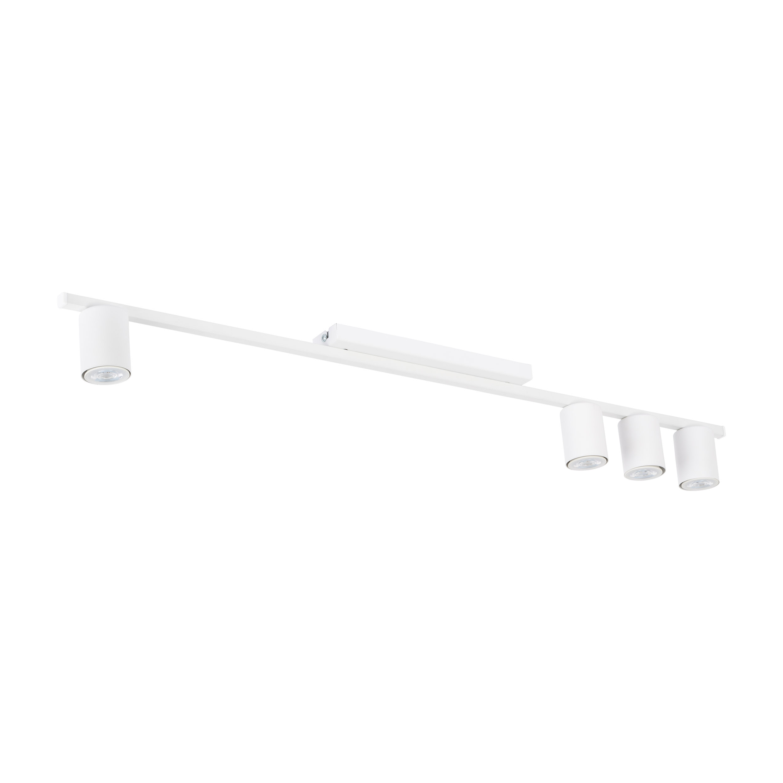 Lampa sufitowa LOGAN biała na listwie metalowej 100x11x5cm - TK_4571