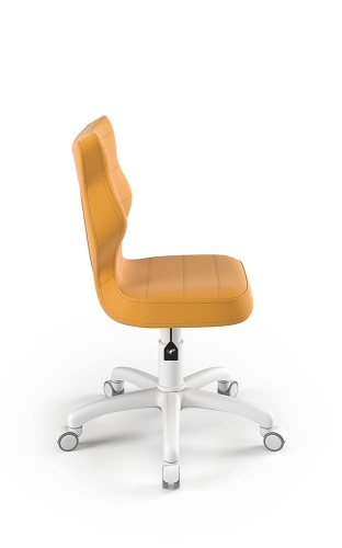 Krzesło dziecięce Petit Biały Velvet 35 rozmiar 3 - AA-A-3-A-A-VT35-B