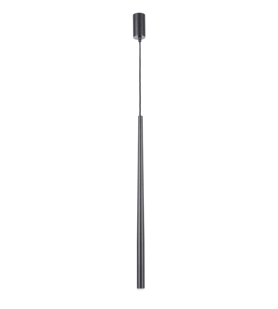 SOPEL 1 STOŻEK CZARNY / przewód czarny lampa wisząca