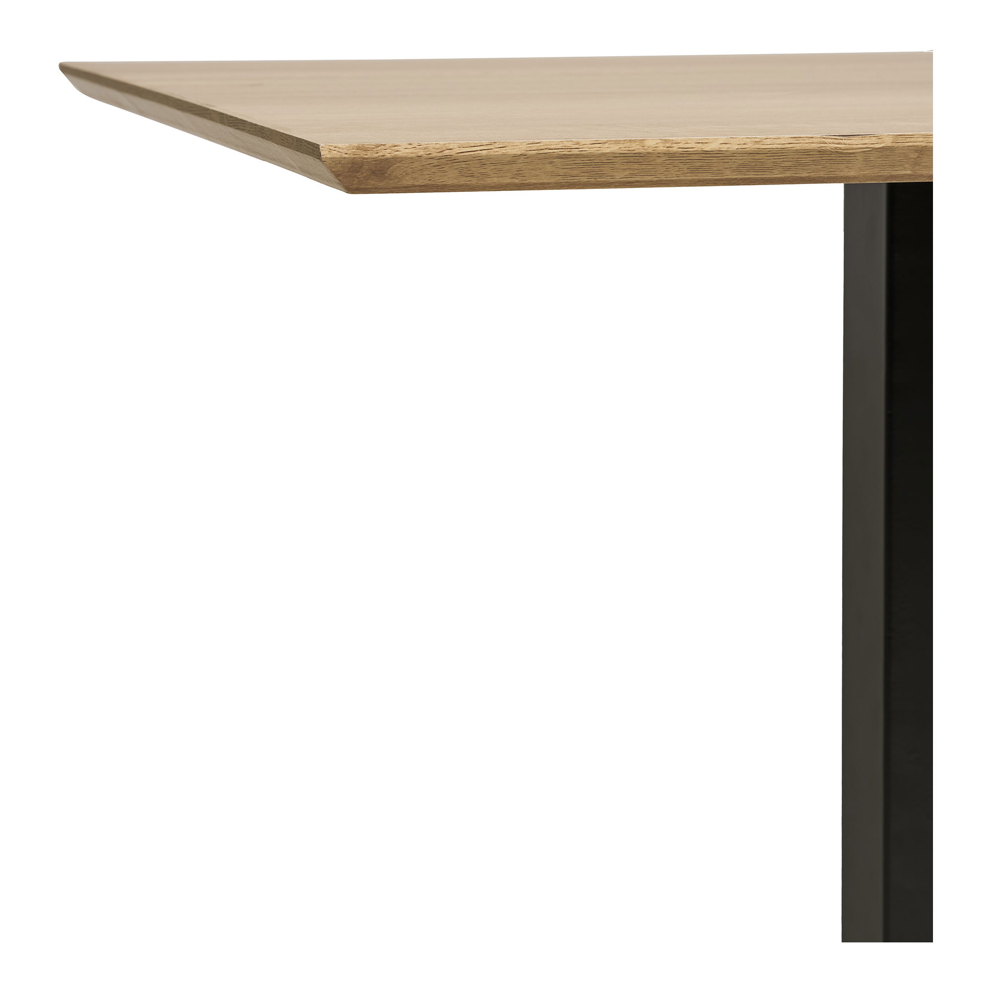 Stół na metalowej podstawie FANO kwadratowy - efekt drewna 70x70 cm - 2250001