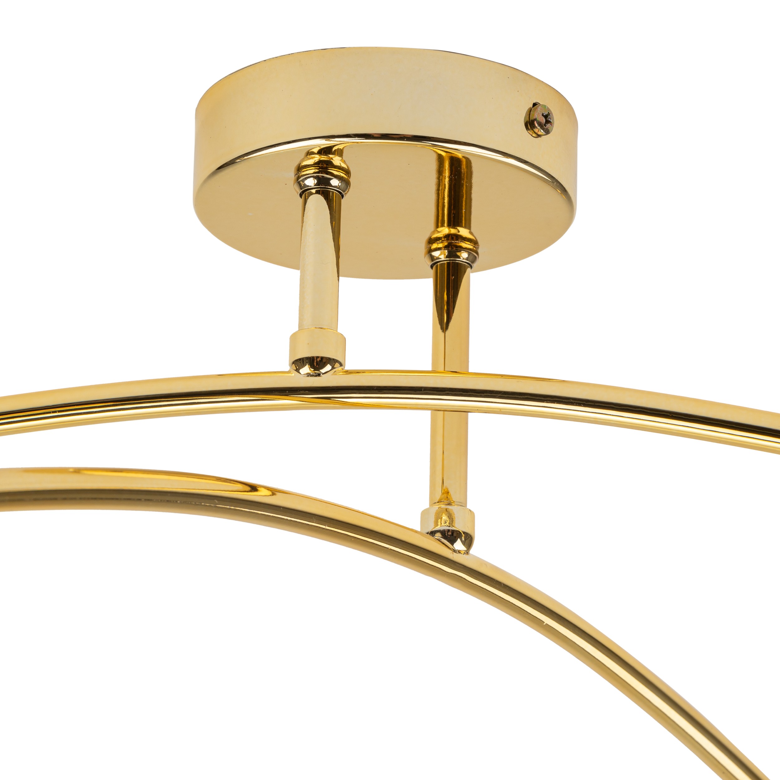 Lampa sufitowa HELIX złota metalowa 62x20cm - TK_4688