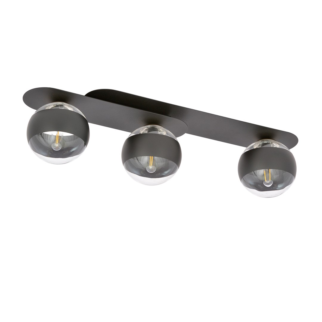 Lampa sufitowa  PLAZA Czarny 1121/3 - 1121/3