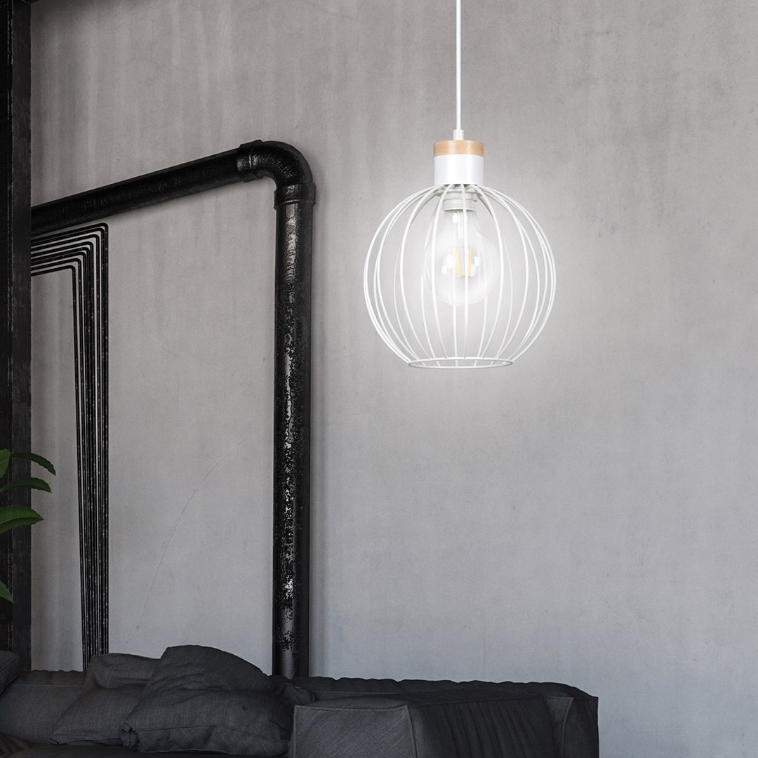 Lampa wisząca BARBADO Biały 755/1 - 755/1
