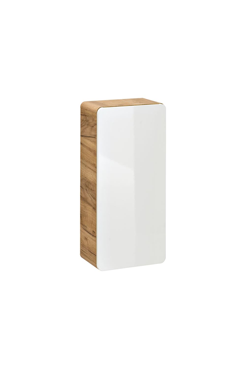 Szafka wisząca ARUBA biała dębowa 75x35x22cm - ARUBA_WHITE_830_FSC