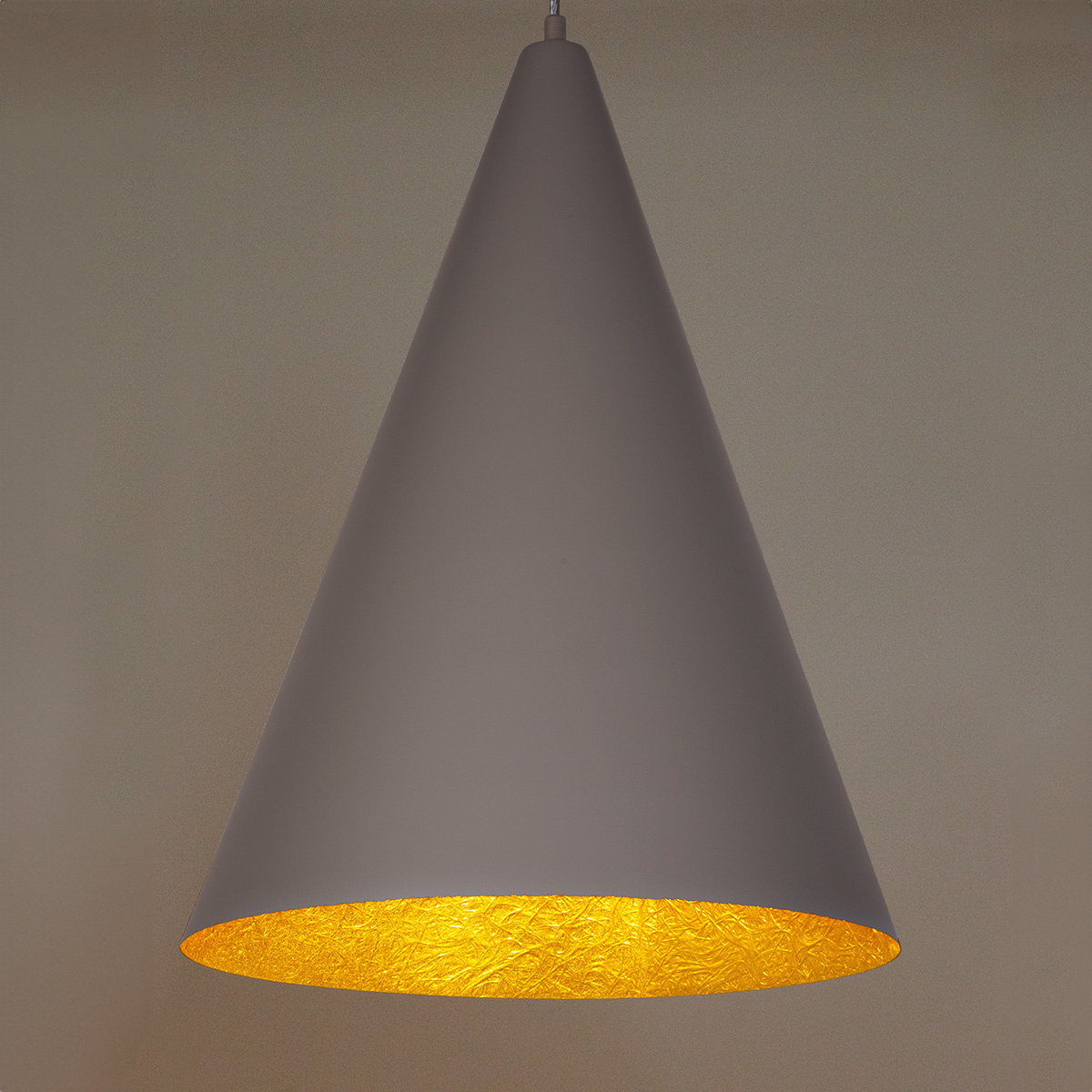 Vesuvio taupe/złoty S - SI_41056