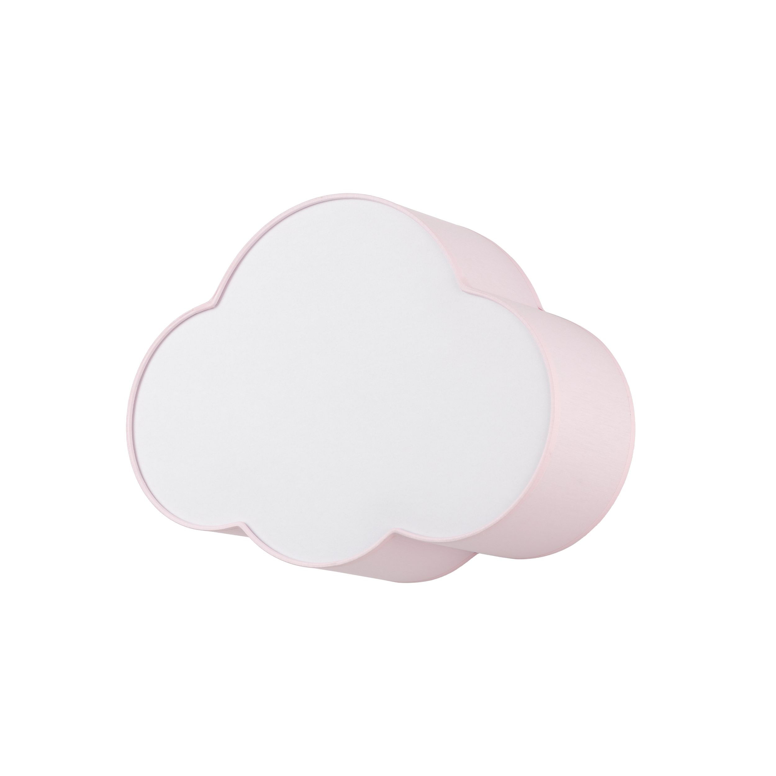 Plafon / Kinkiet CLOUD różowy pastelowy z białym 41x31x13cm - TK_6075