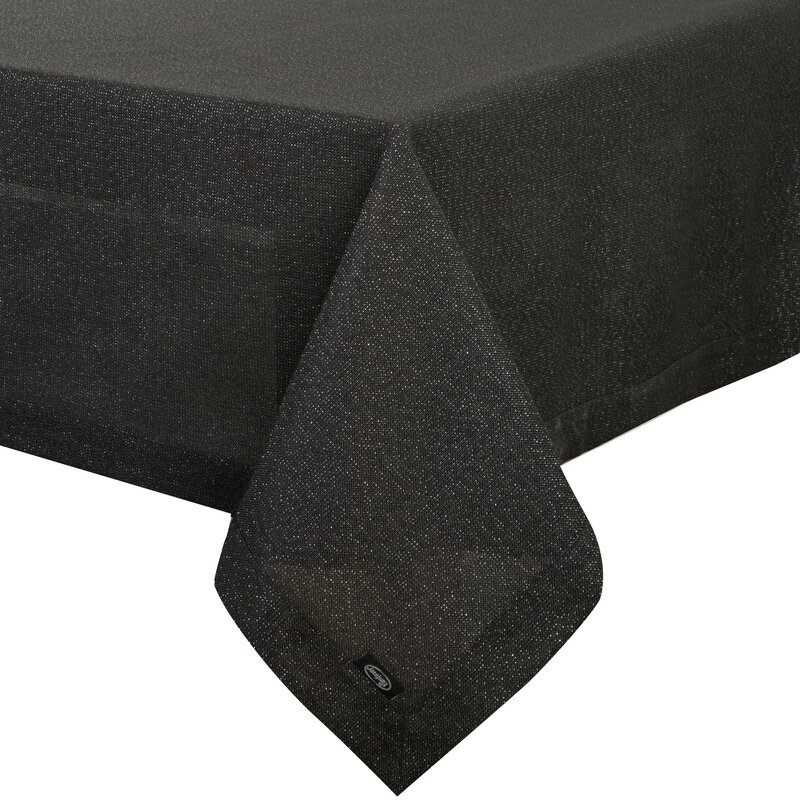OBRUS STELLA 1 145 X 350 CM CZARNY - EU_409907
