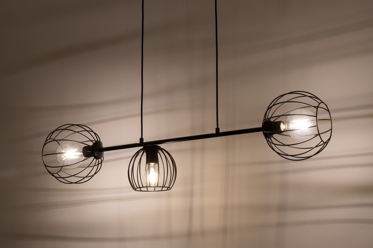 MADAM 3 czarny lampa wisząca - SI_32370