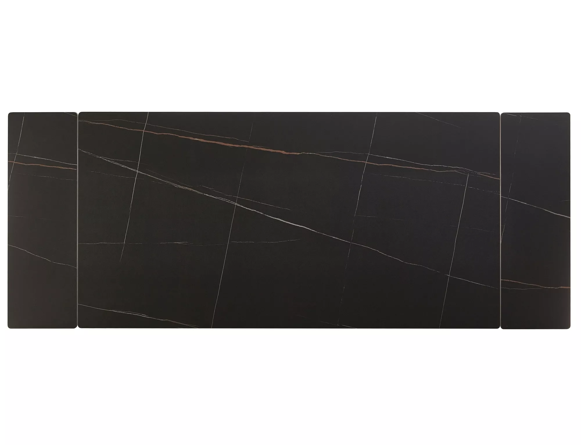 Stół rozkładany ceramiczny IMPERIA 160(220)x90 czarny - IMPERIAC160
