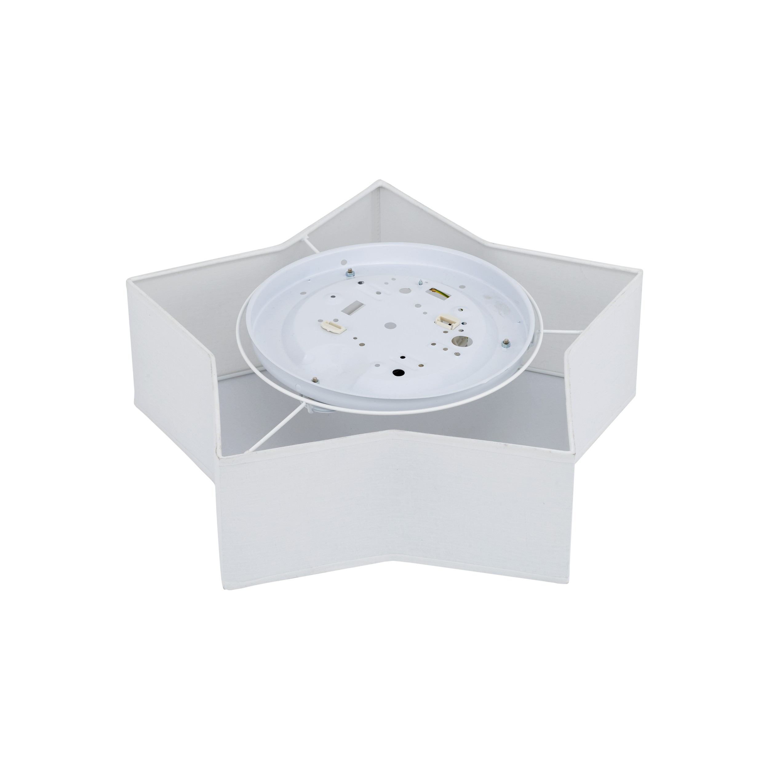 Lampa sufitowa STAR biała w kształcie gwiazdy 45x43x13cm - TK_4514