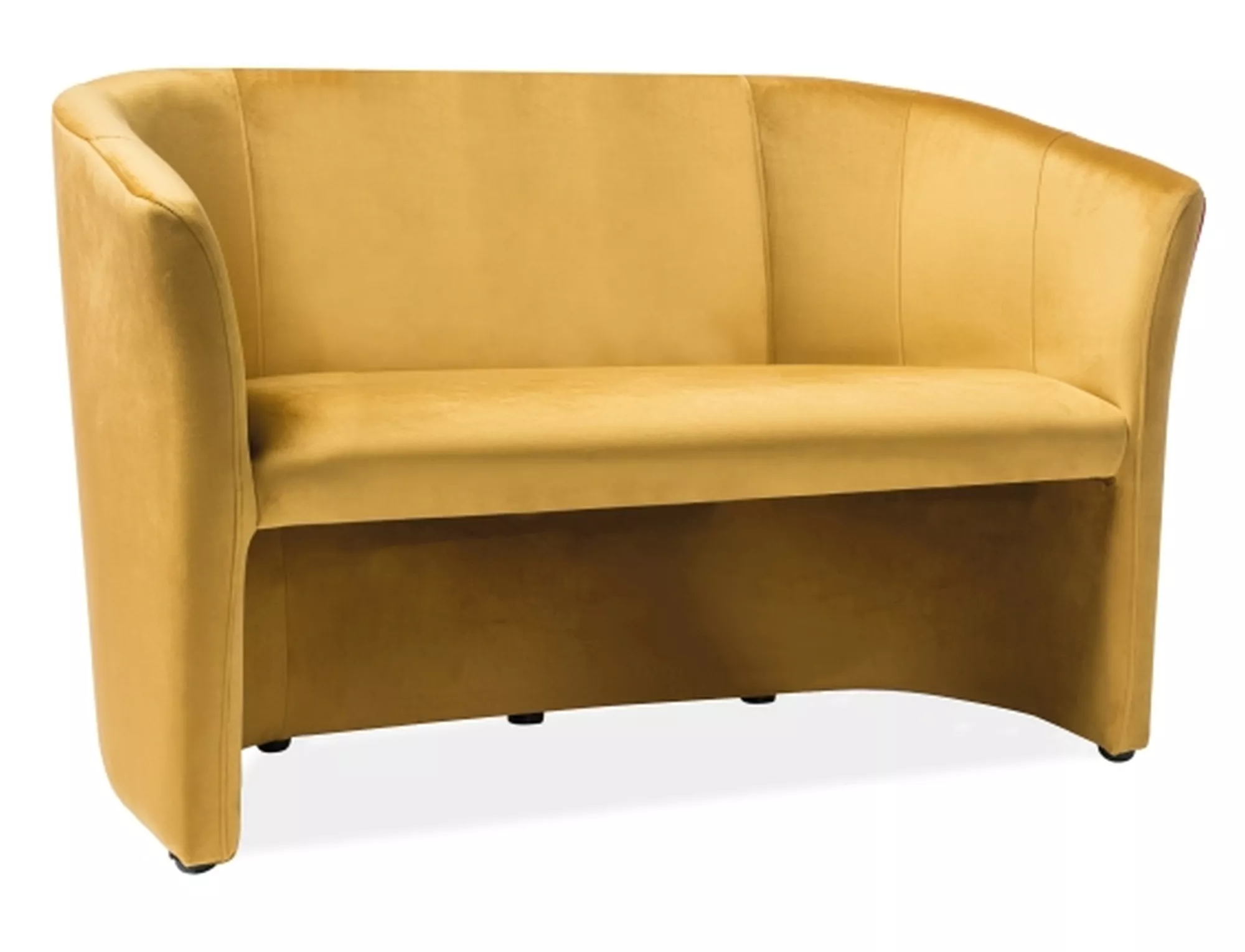 Sofa dwuosobowa TM-2 Velvet curry