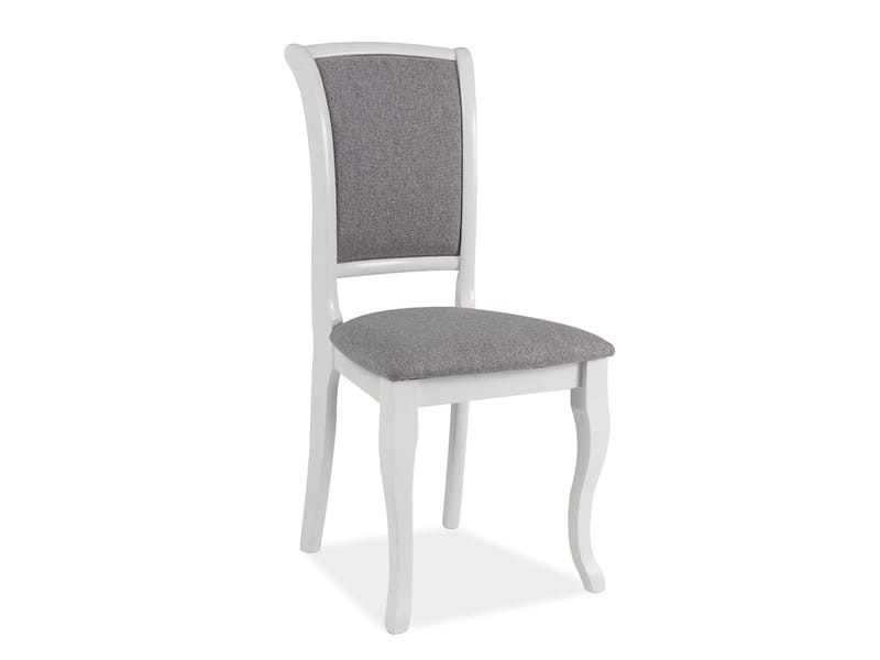 Krzesło MN-SC drewniane  szare/białe Signal