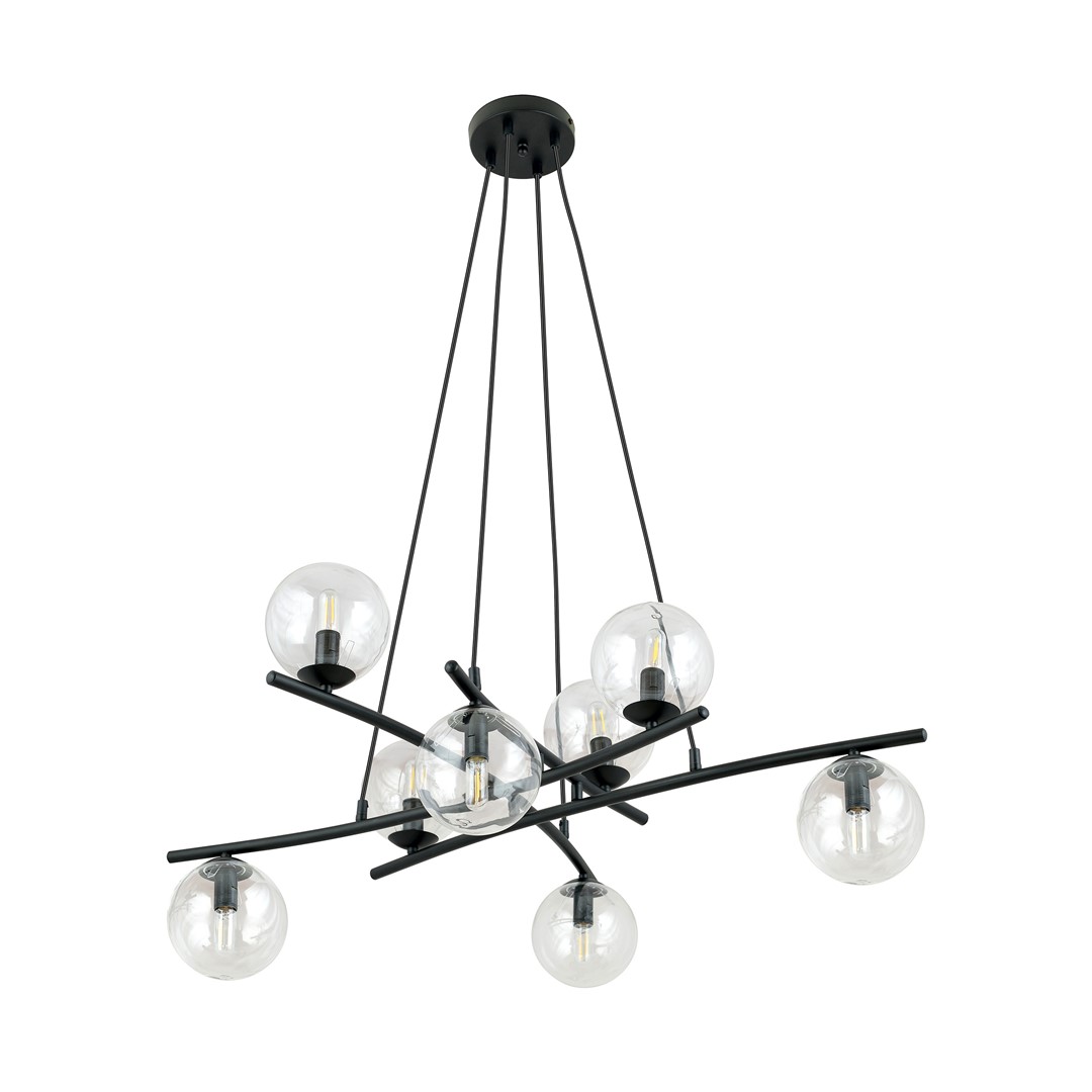 Lampa wisząca ESSA Czarny 1202/8 - 1202/8