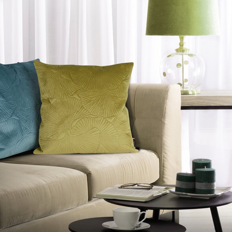 POSZEWKA VELVET 45 X 45 CM TURKUSOWY - EU_404889