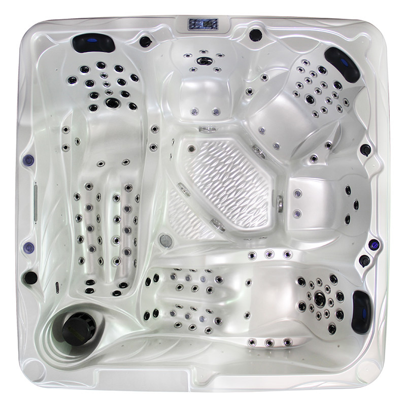 Jacuzzi ogrodowe 5-os. z hydromasażem SPA-702 230x230 cm biały/antracyt - HS_SPA702-2516