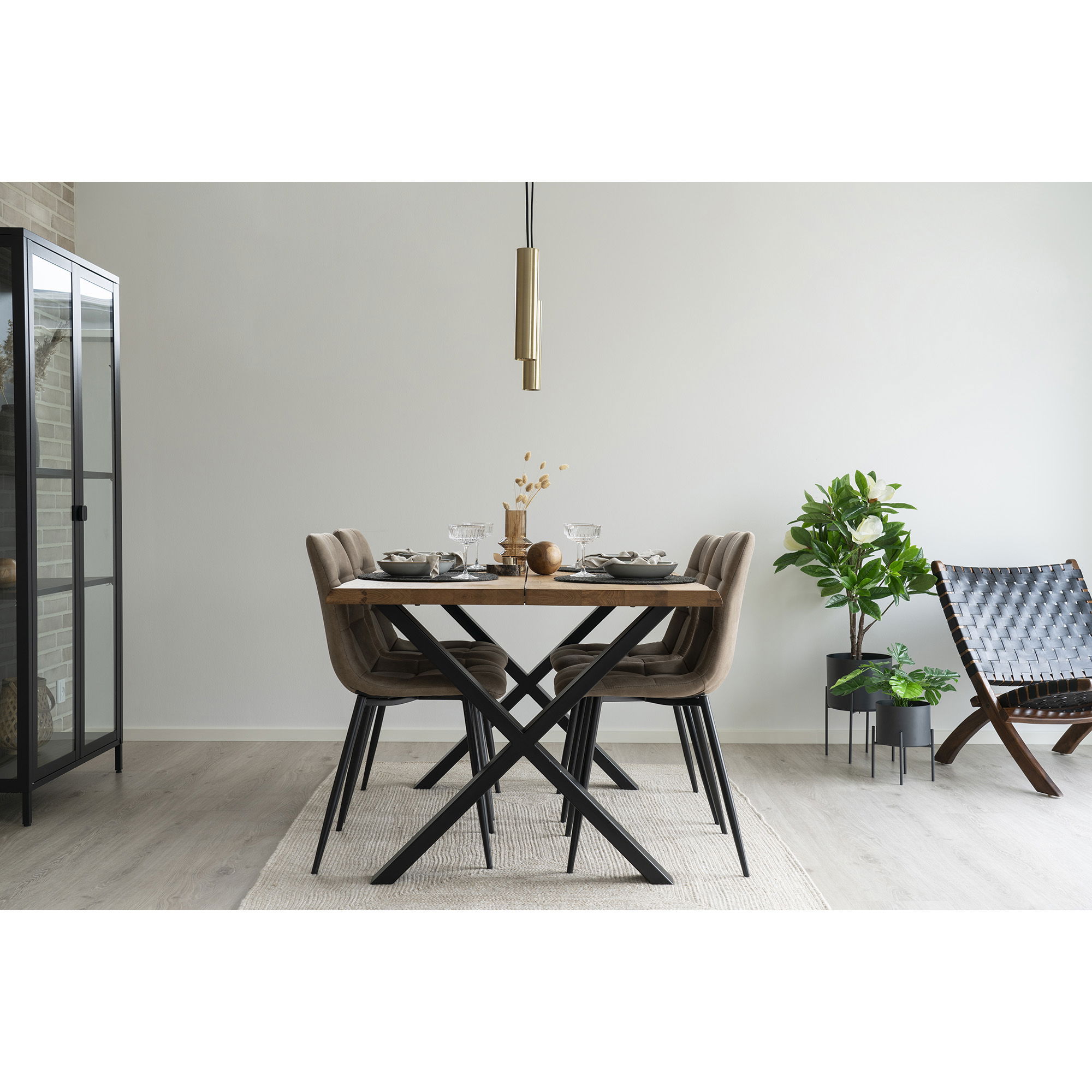 Lampa wisząca PARIS 4 - złota - 6409108
