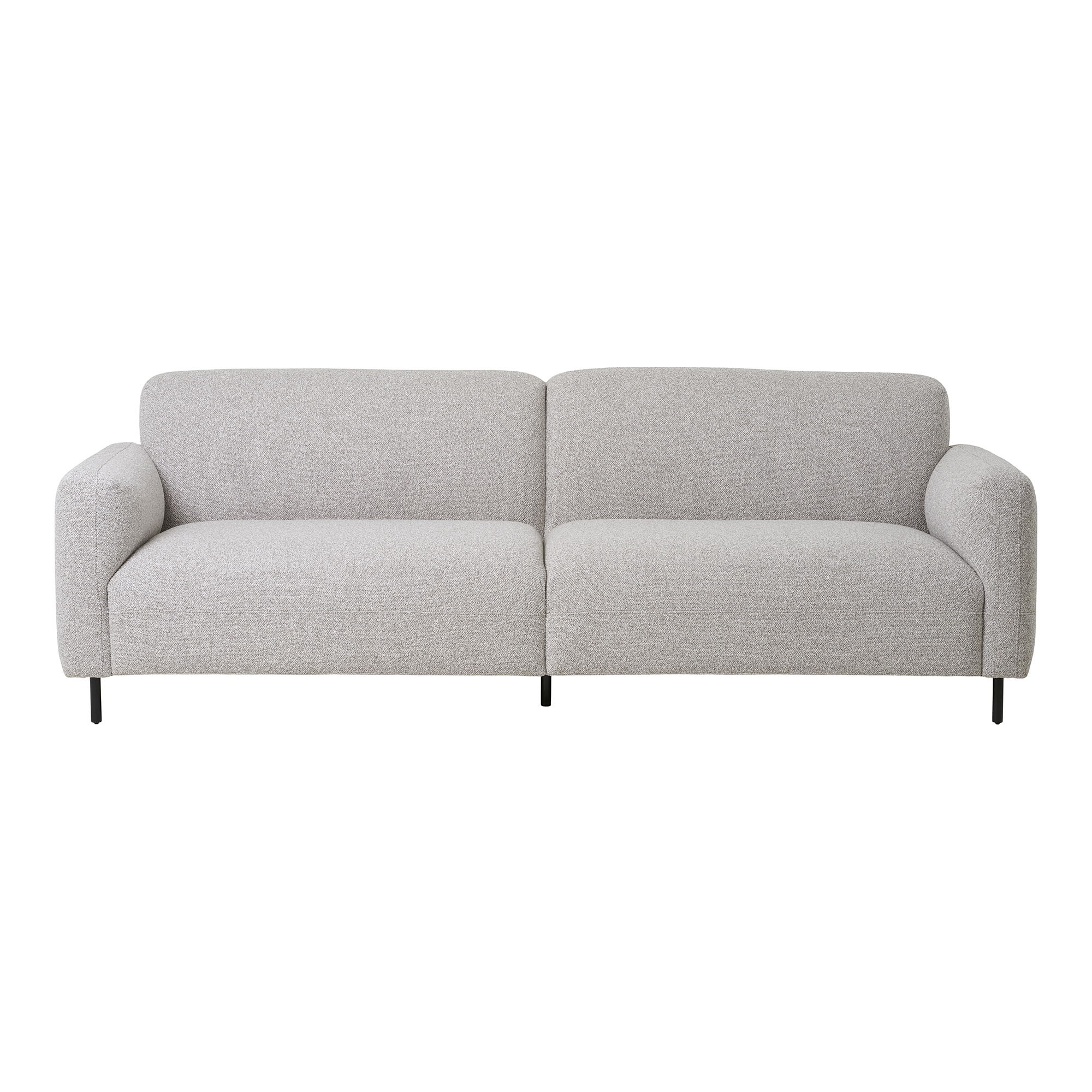 Sofa 3-osobowa SALVADOR - boucle jasnoszara - 1301360
