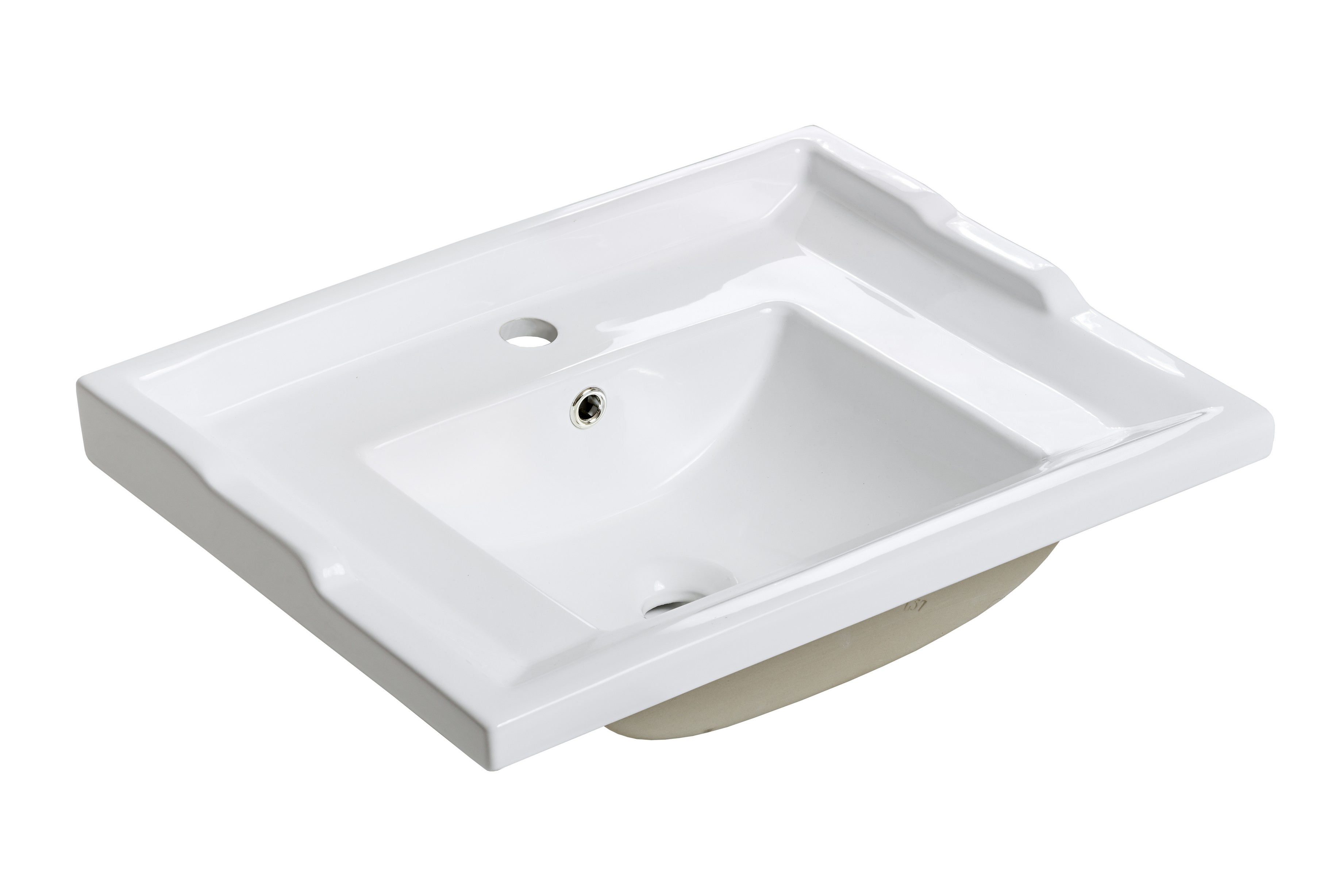 CFP - F60- RETRO- DP- umywalka ceramiczna 60cm / washbasine 60cm double pack