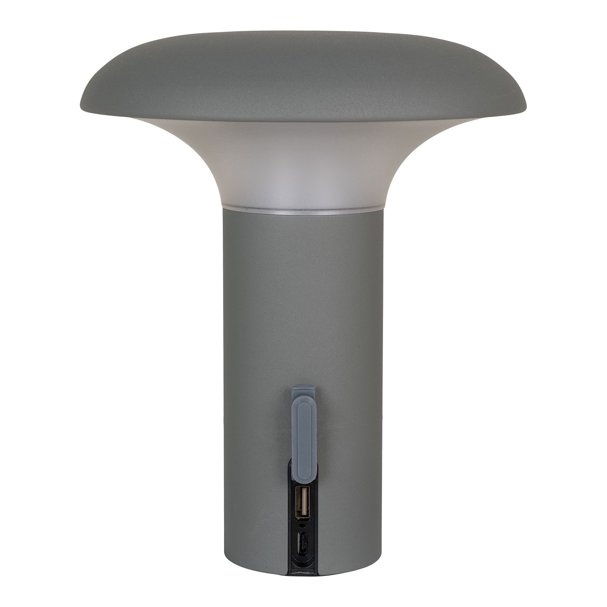 Lampa akumulatorowa RAMSEY kabel ładujący USB-C, wodoodporna wtyczka - szary - 6405190