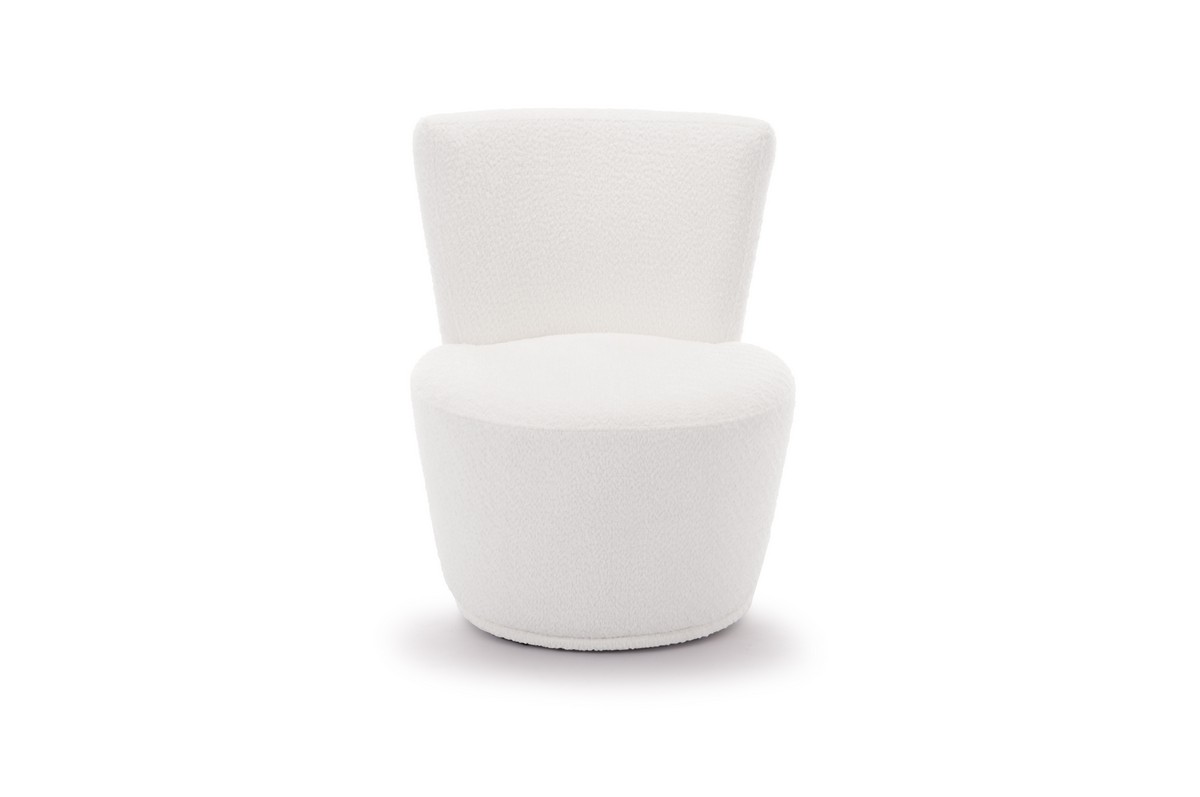 Fotel Tos biały MEBLEX - TOSARMCHAIR-CATCHME1WHITE