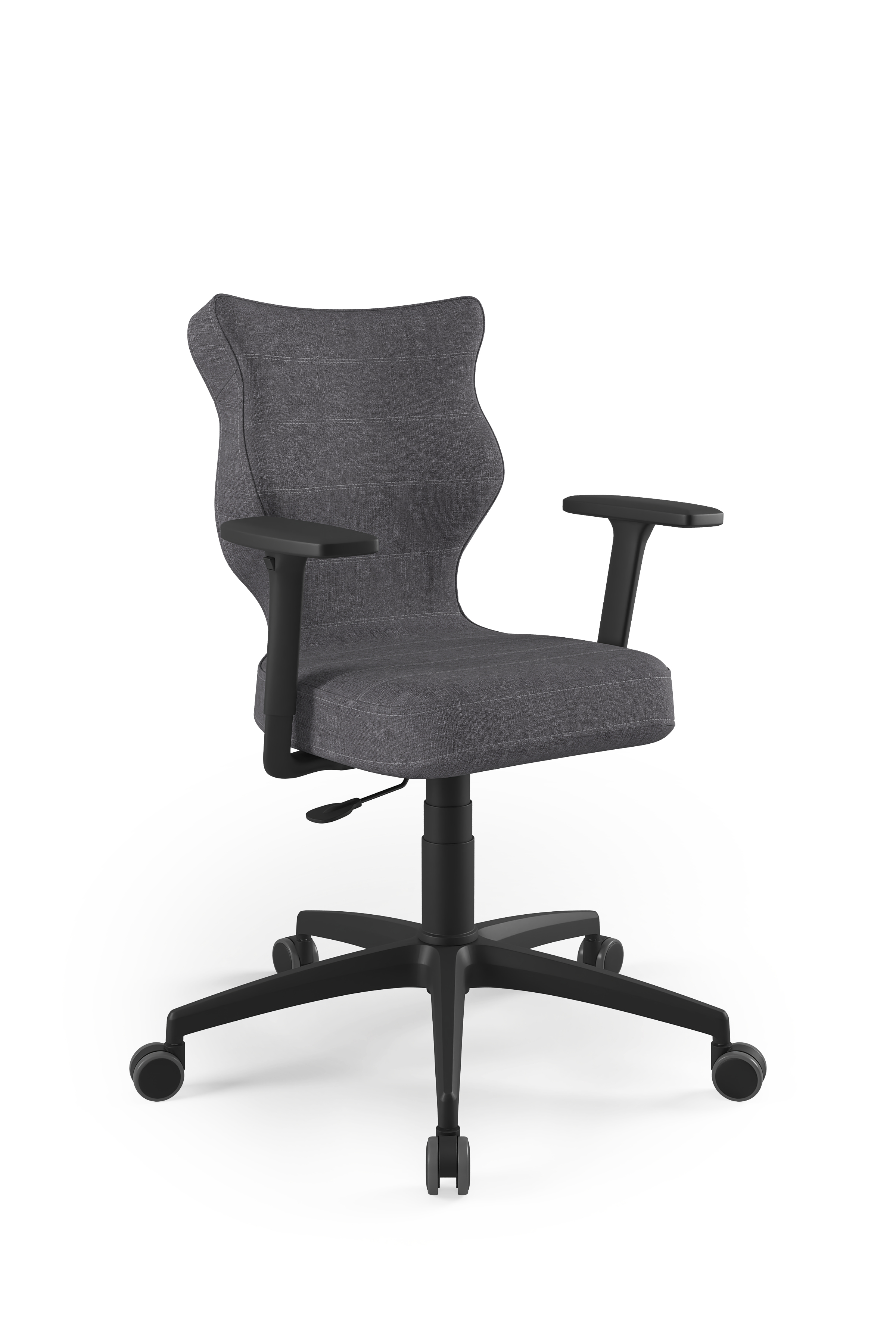 Krzesło obrotowe Perto Plus czarny Palladium 01 rozmiar 6