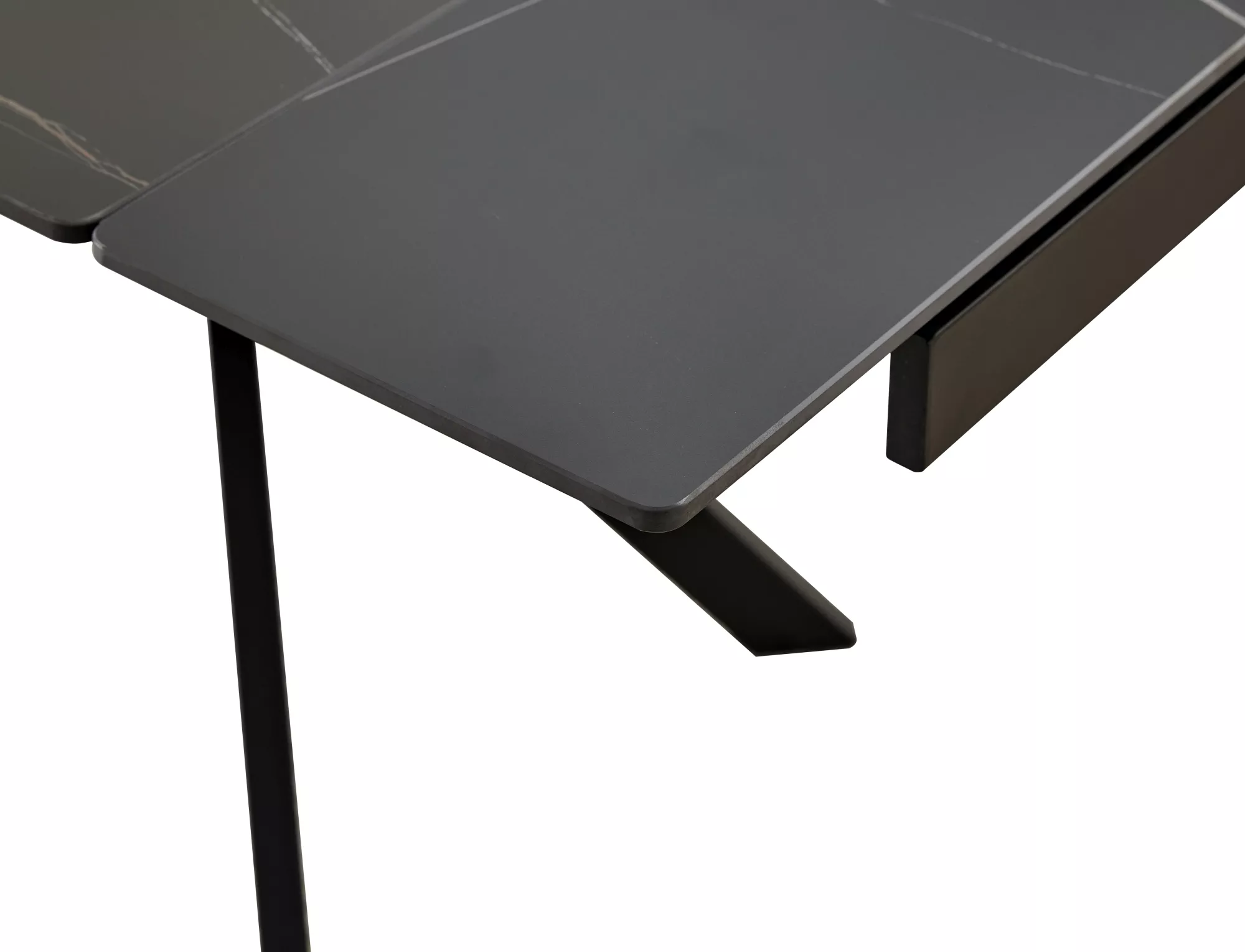 Stół rozkładany ceramiczny IMPERIA 160(220)x90 czarny - IMPERIAC160