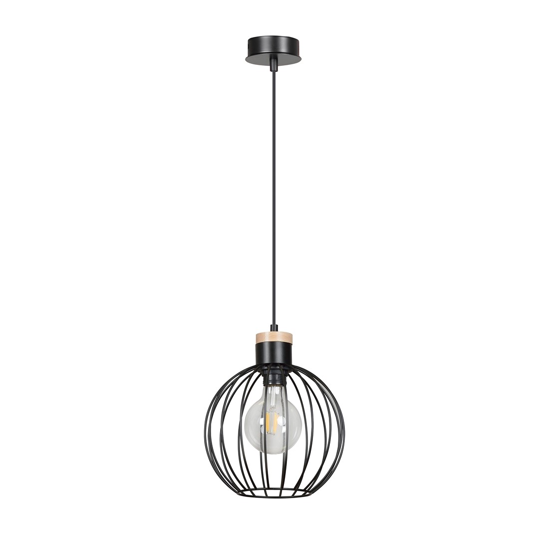 Lampa wisząca BARBADO Czarny 754/1