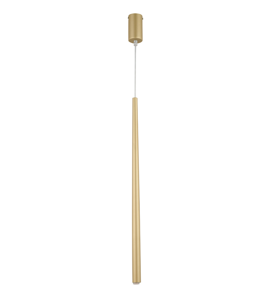 SOPEL 1 STOŻEK ZŁOTY /przewód transparent lampa wisząca