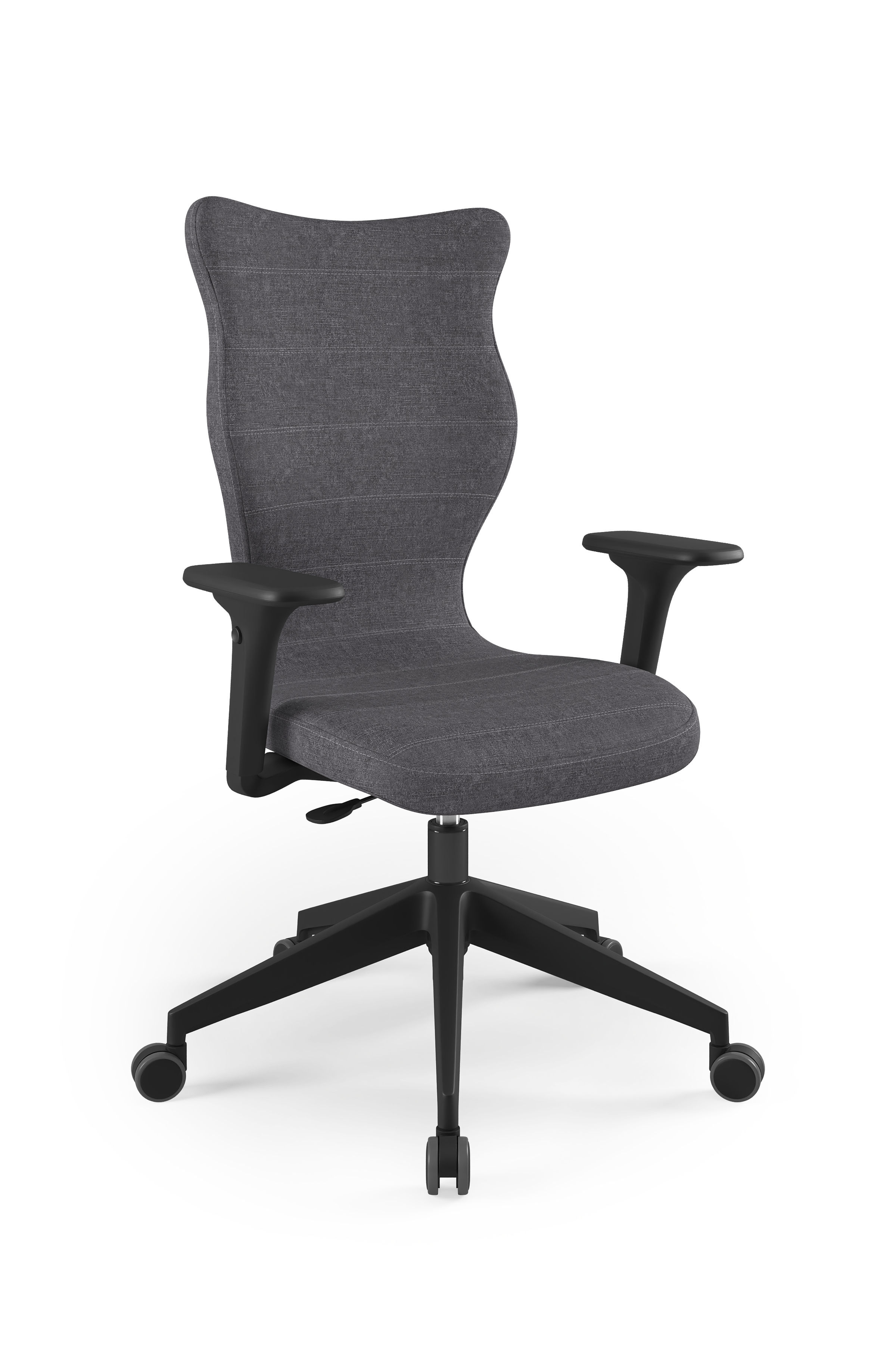 Krzesło obrotowe Nero Plus czarny Palladium 01 rozmiar 7