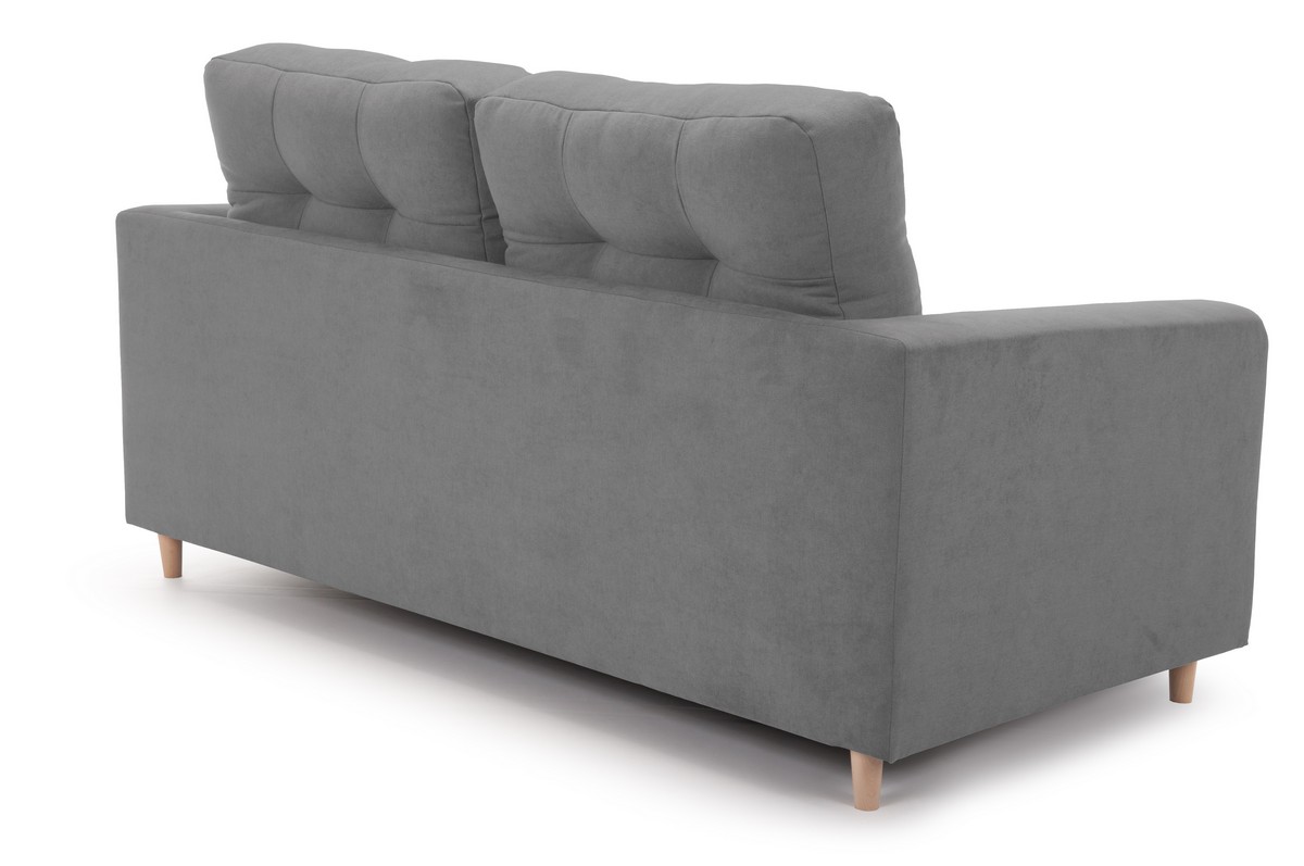 Sofa rozkładana Plant szara MEBLEX - PLANT-ROSTO90GREY