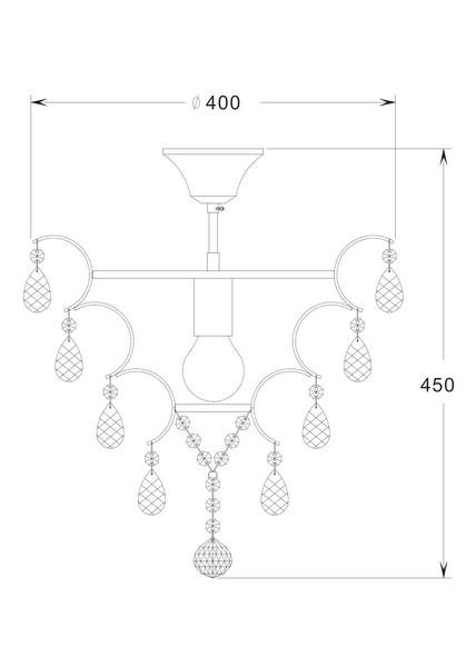 FUSION LAMPA SUFITOWA - 003064-008339