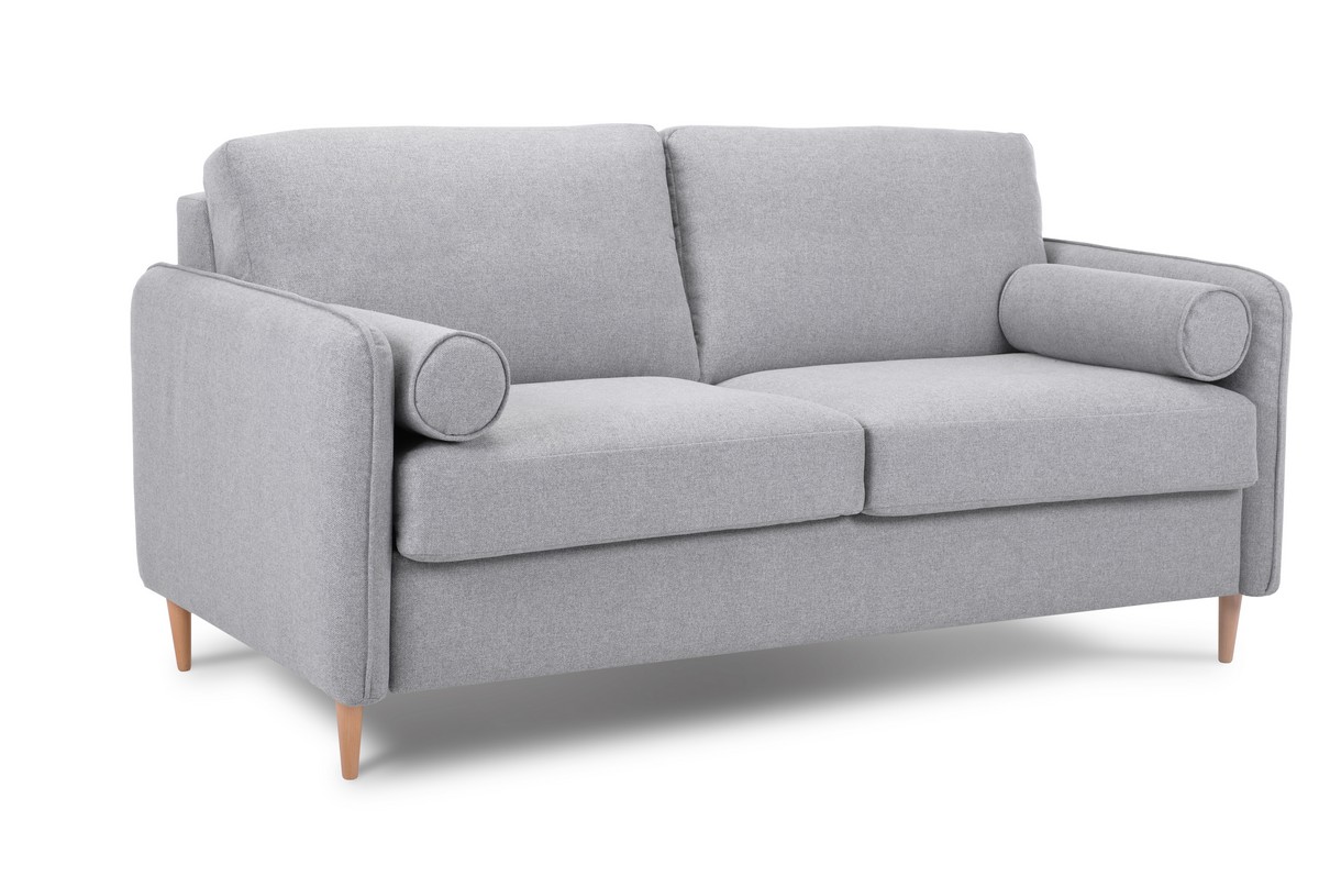 Sofa rozkładana Compact szara MEBLEX