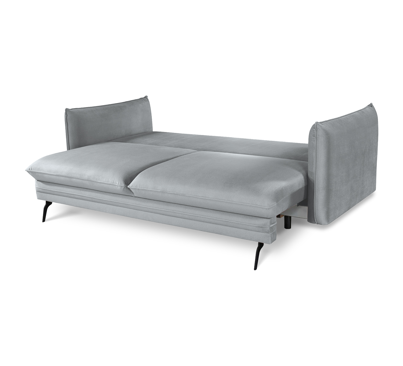 Sofa 3-os rozkładana, z funkcją spania Akita Monolith 84 j.szary - AKITA-3FBA-MONOLITH84LTGREY