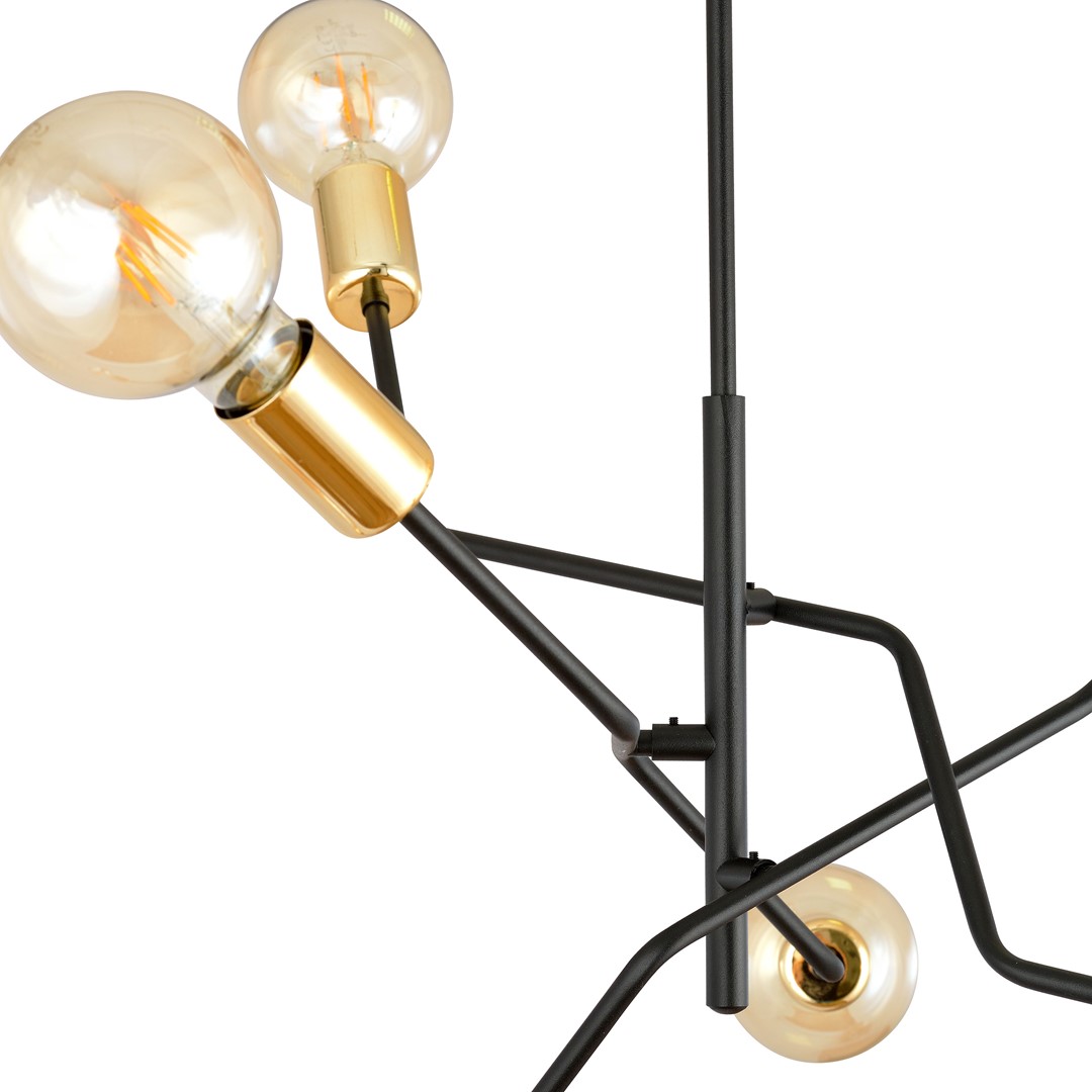 Lampa sufitowa BOLT Czarny 1125/6 - 1125/6