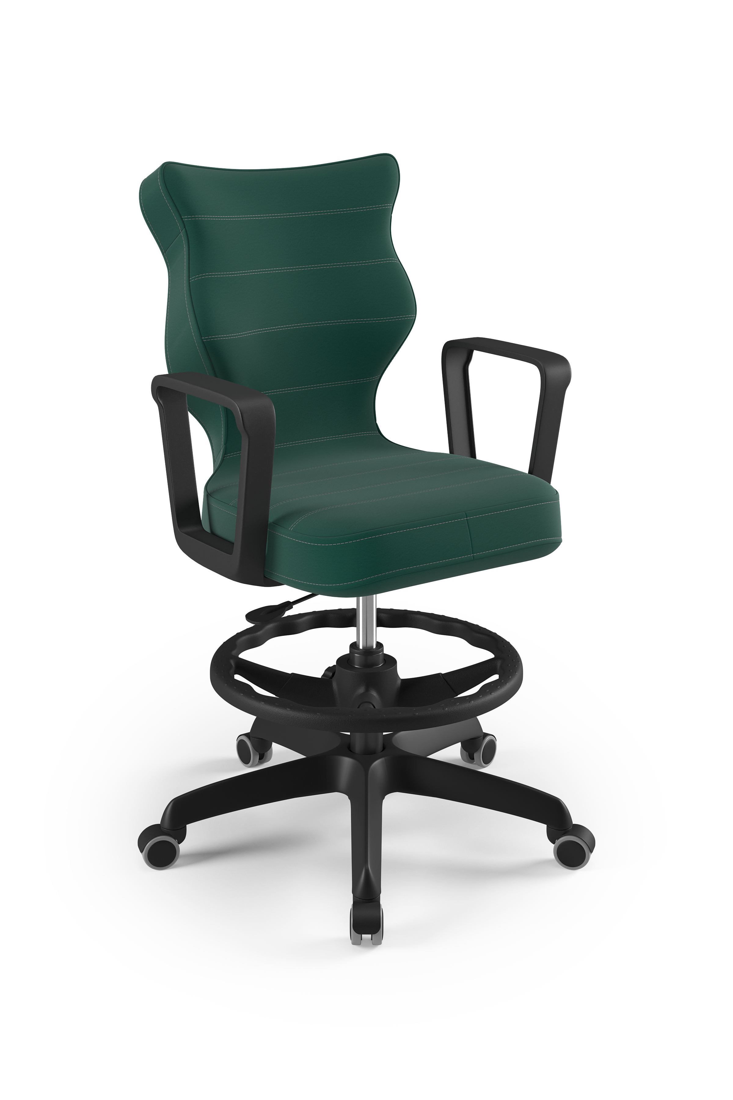 Krzesło młodzieżowe Norm czarny Velvet 05 rozmiar 6 WK+P
