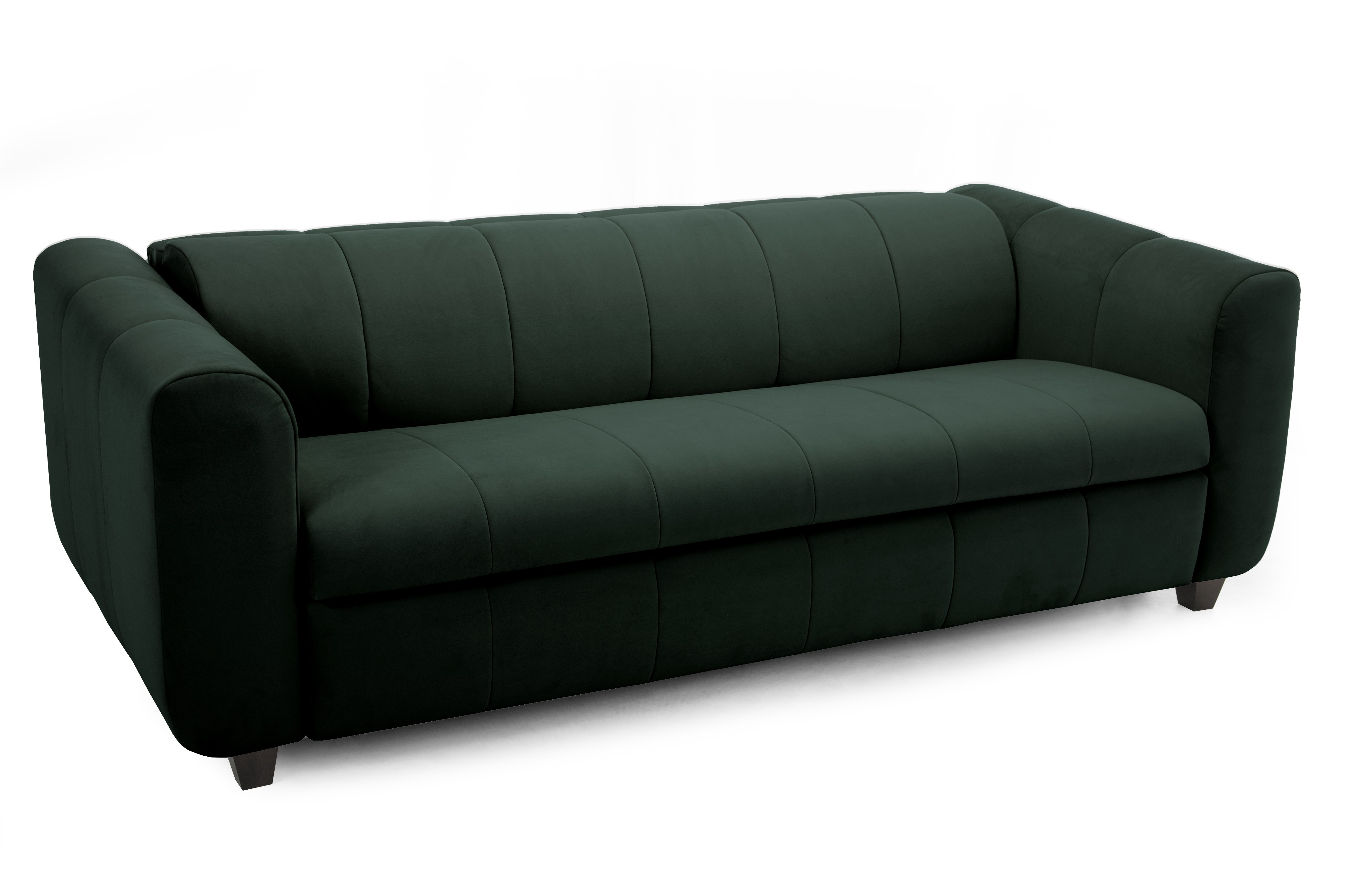 Sofa rozkładana Ambassador zielona MEBLAEX - AMBASSADOR4-SALVADOR07DARKGREEN