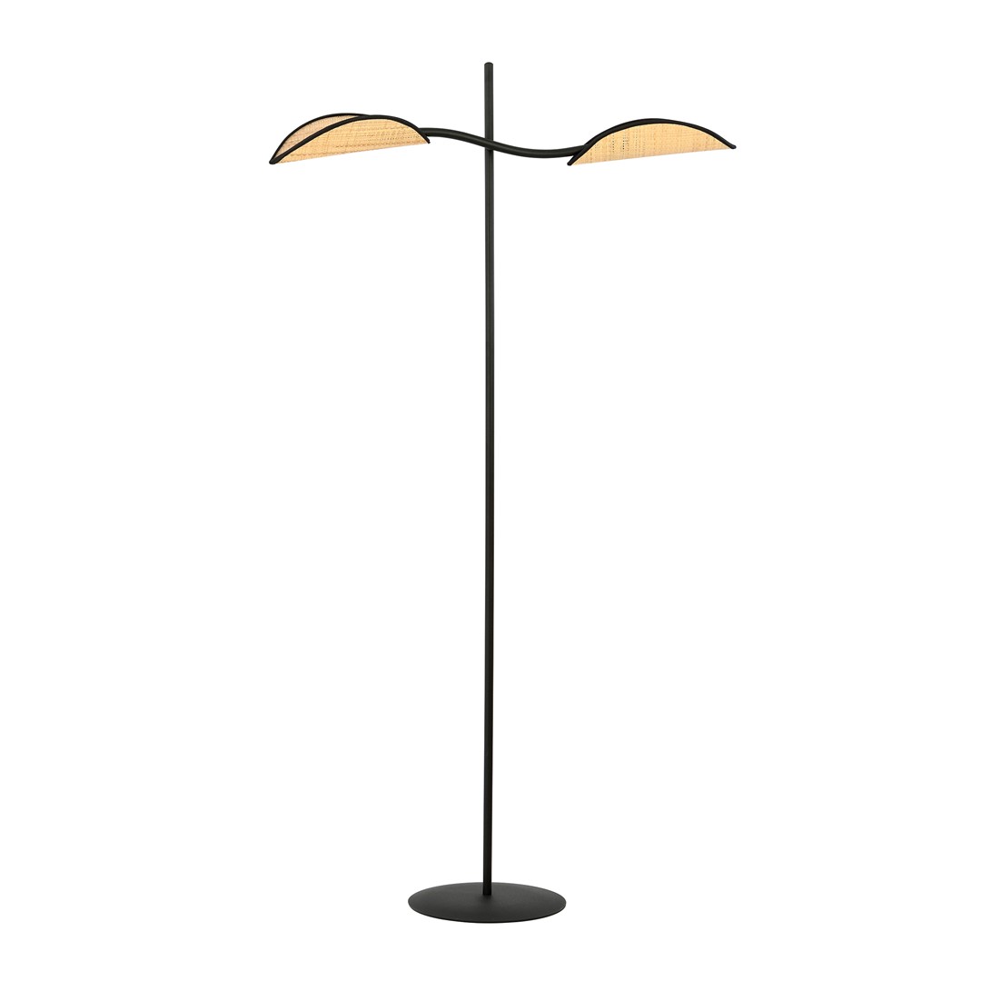 Lampa stojąca LOTUS Czarny 1108/LP2 - 1108/LP2