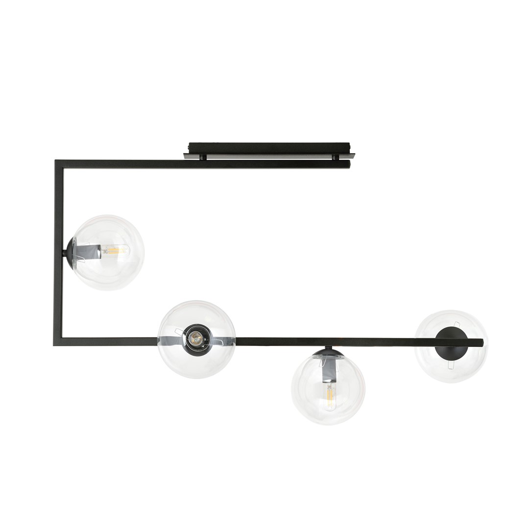 Lampa sufitowa SOMA Czarny 1289/4 - 1289/4