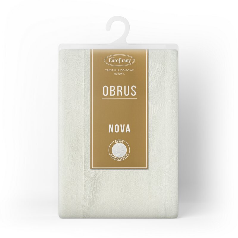 OBRUS DORIS 145 X 300 CM NATURALNY - EU_391111
